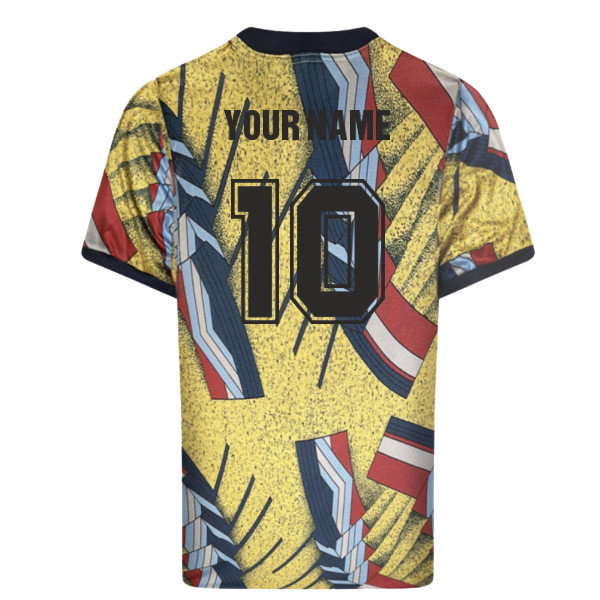 England 1993 Home Retro Goalkeeper Shirt (Your Name)-SoccerKits Hub | Buy Soccer Jerseys Online